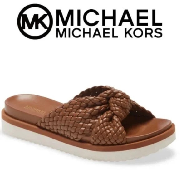 Z01-NEW Michael Kors Josie Slide Sandal - Picture 1 of 7
